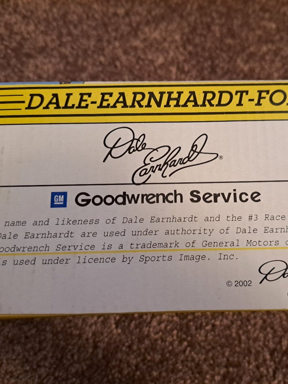 NIB Vintage Dale Earnhardt Sr #3 Goodwrench NASCAR Car Collectible Telephone - Picture 7 of 13